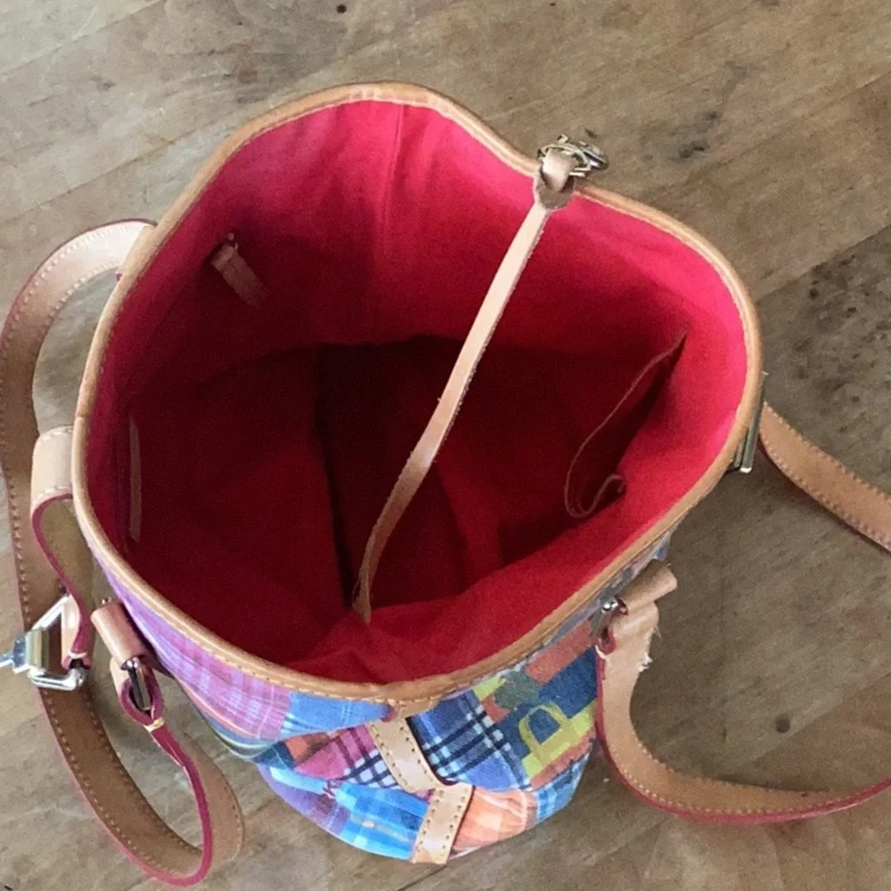 DOONEY & BOURKE 1975 purse, Madras style. - Picture 4 of 4